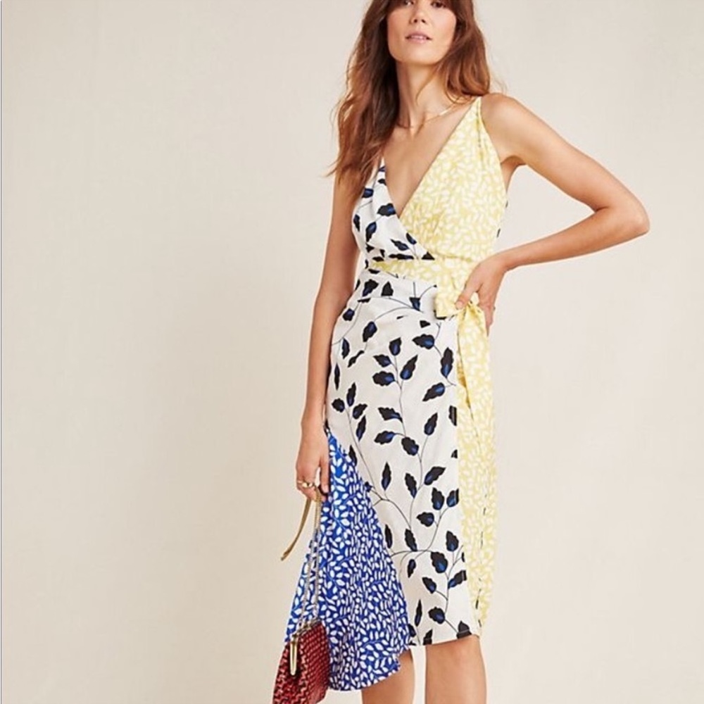Anthropologie Yumi Kim Bond Street Asymmetrical Dress Size L